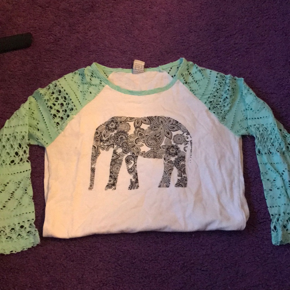 3/4 sleeve tee